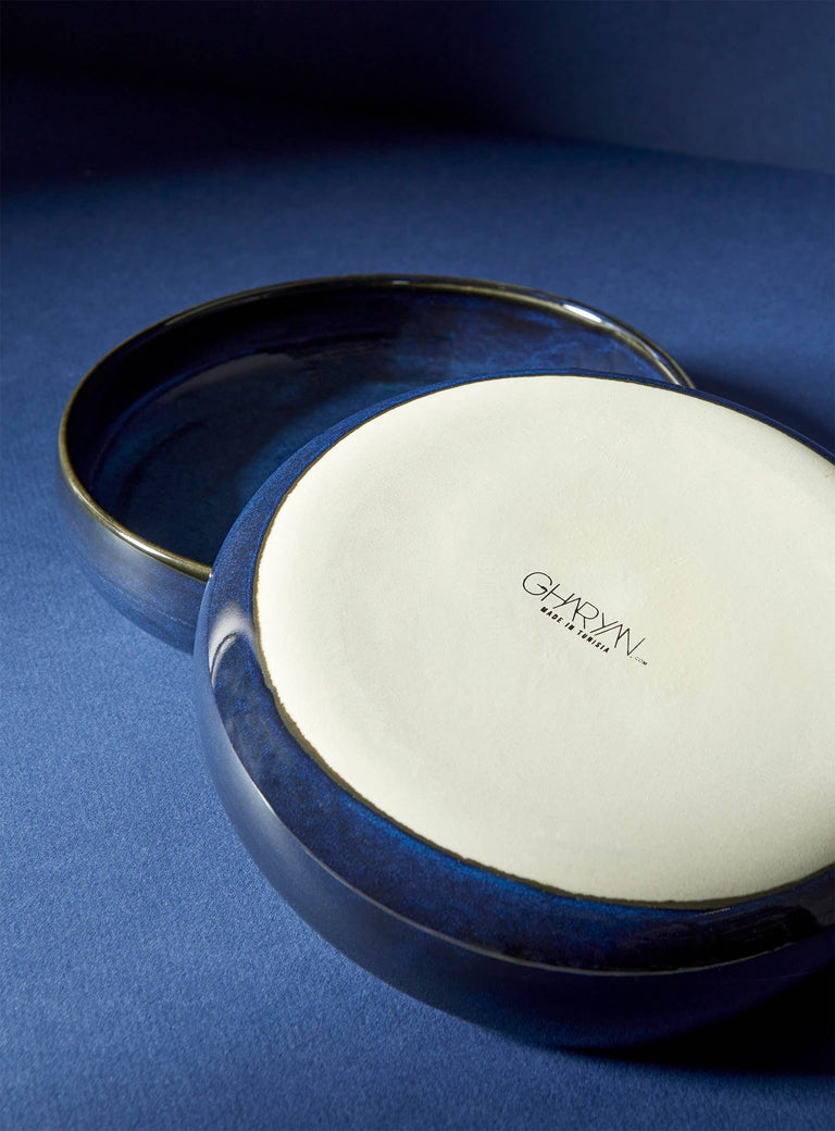 HANDMADE STONEWARE PASTA/SALAD PLATE | EDAN 7.9" | KITCHEN