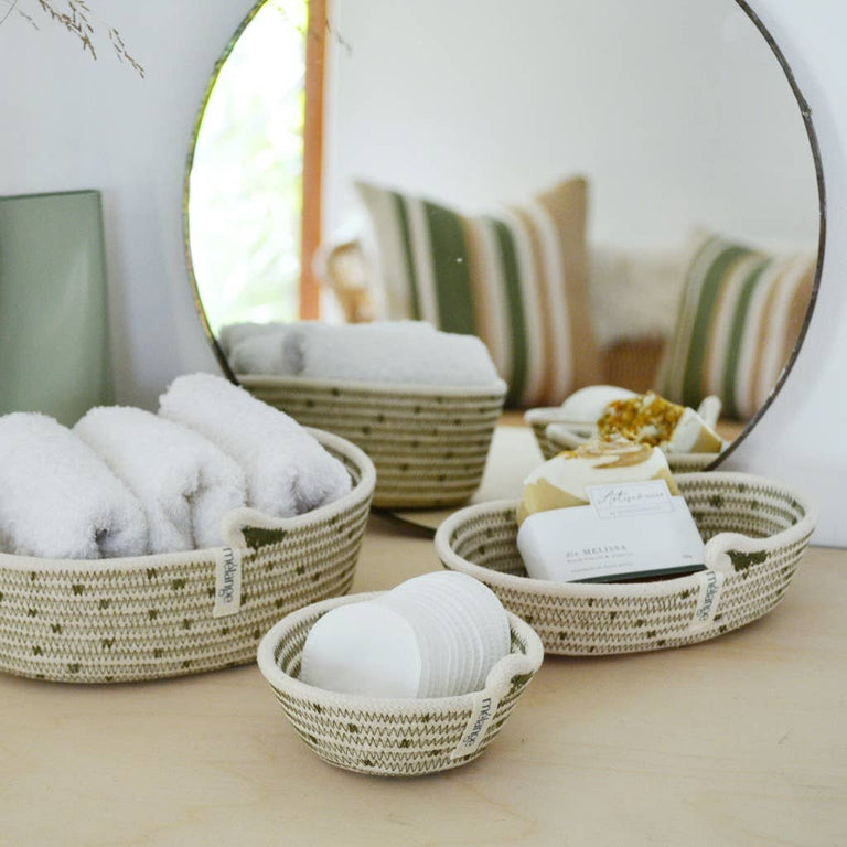 PETITE TRINKET BOWL - SAFARI | ORGANIC SOUTH AFRICAN COTTON CRAFT