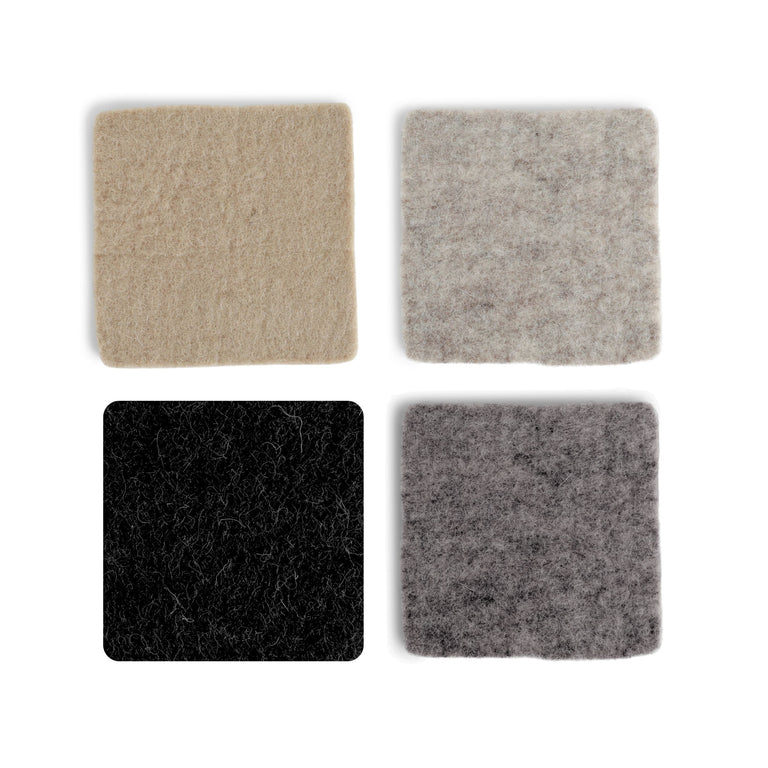 FELT COASTER SQUARES (NEPAL) | ENTERTAINING