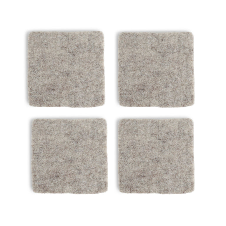 FELT COASTER SQUARES (NEPAL) | ENTERTAINING