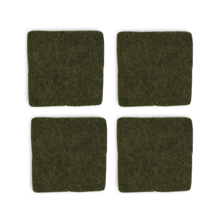 FELT COASTER SQUARES (NEPAL) | ENTERTAINING