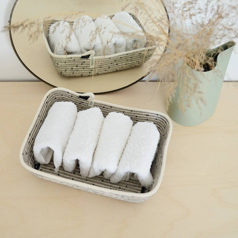 RECTANGULAR BASKET S - AFRI-SCANDI | ORGANIC SOUTH AFRICAN COTTON CRAFT