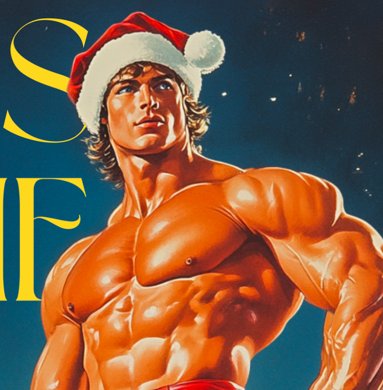 TIS THE SEXY SEASON christmas, gay, holiday card