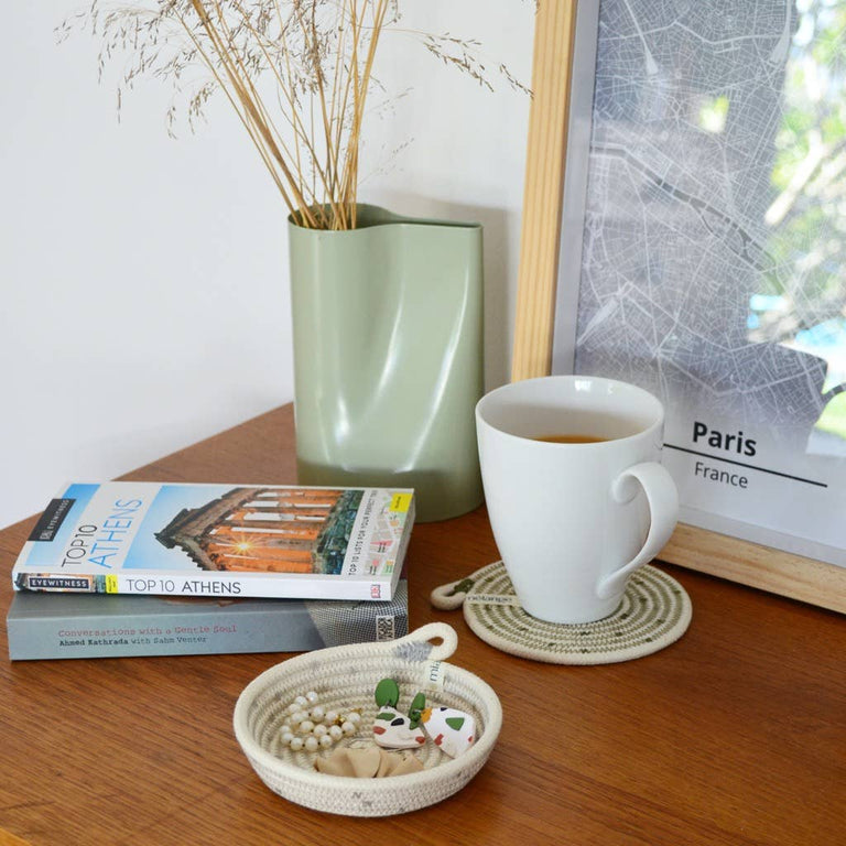 PETITE TRINKET TRAY - SAFARI | ORGANIC SOUTH AFRICAN COTTON CRAFT