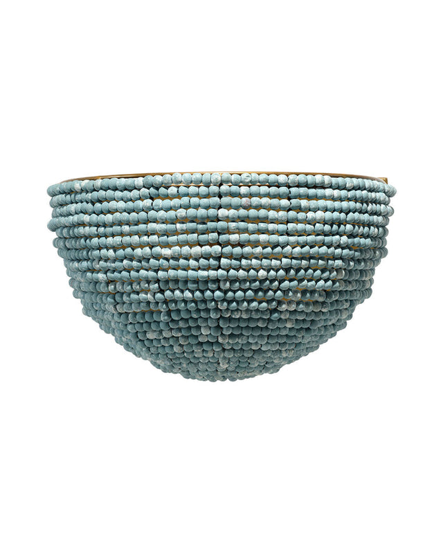 BARNACLE DEMI LUNE SCONCE,