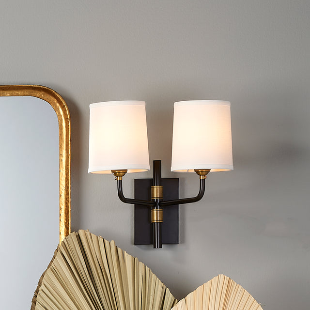 LAWTON DOUBLE ARM WALL SCONCE