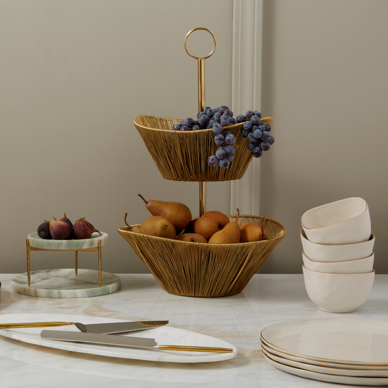 LADY ONYX OVAL PLATTER | SERVING PLATTERS