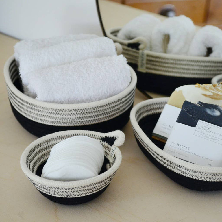 PETITE OVAL BASKET - AFRI-SCANDI | ORGANIC SOUTH AFRICAN COTTON CRAFT