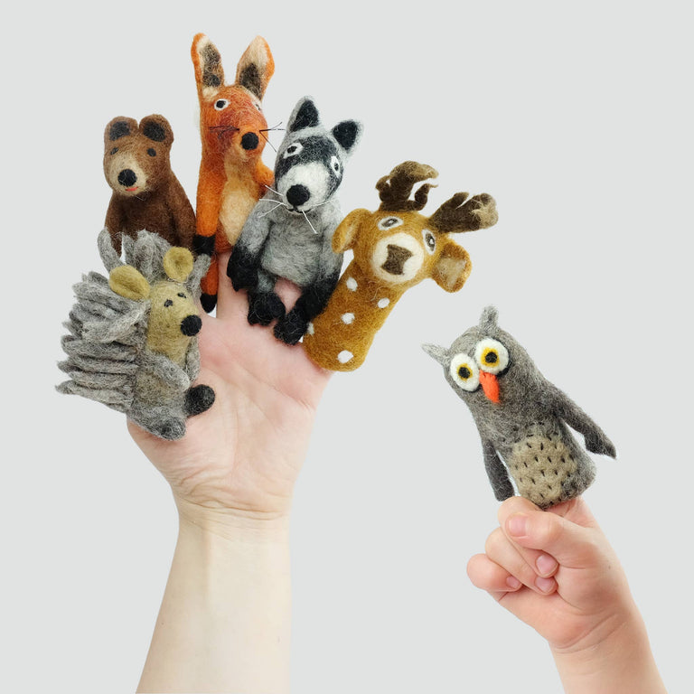  FOREST FRIENDS FINGER PUPPETS | OBJECTS