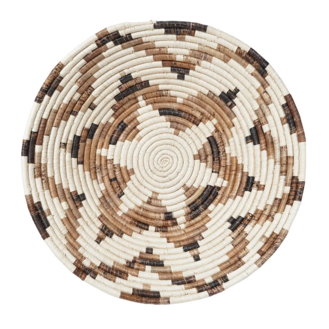 Large Layered Petal Basket ~ Banana Fiber