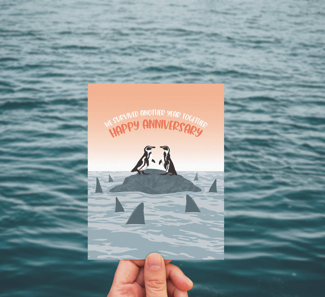 SURVIVED ANOTHER YEAR ANNIVERSARY CARD | CARDS