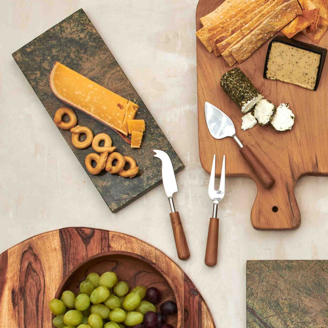 PIEDMONT MARBLE CHEESE BOARD | ENTERTAINING