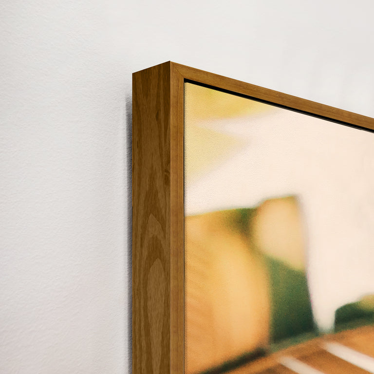 Corner Detail of Paradise III by Alicia Bock | stretched canvas wall art