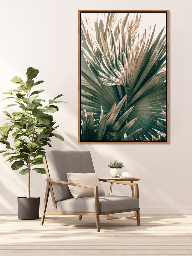 Pastel Palm IV by Alicia Bock | stretched canvas wall art