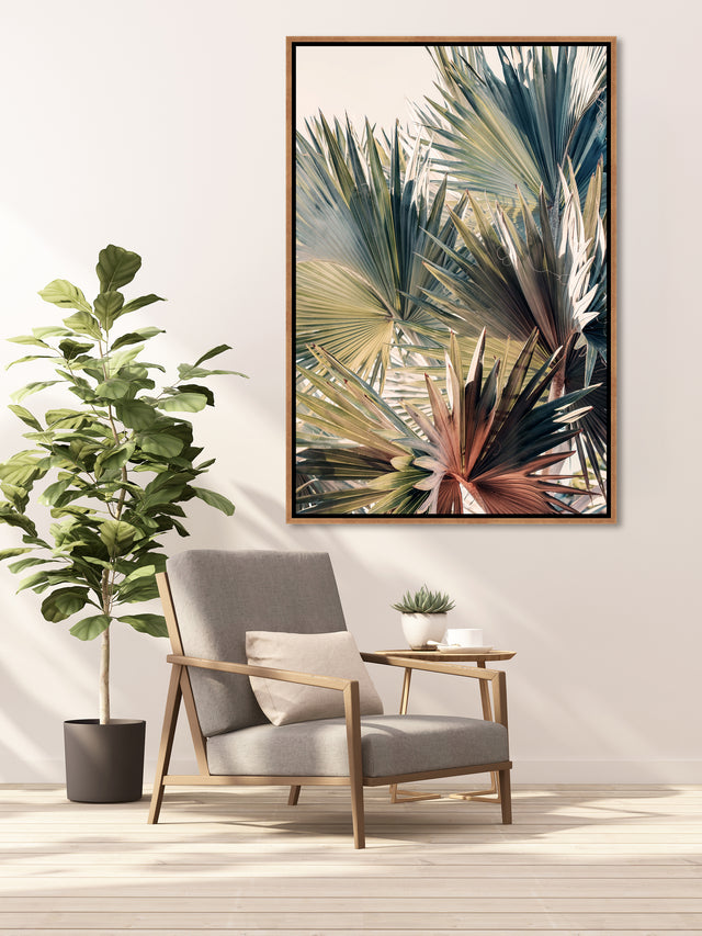 Pastel Palm III by Alicia Bock | stretched canvas wall art
