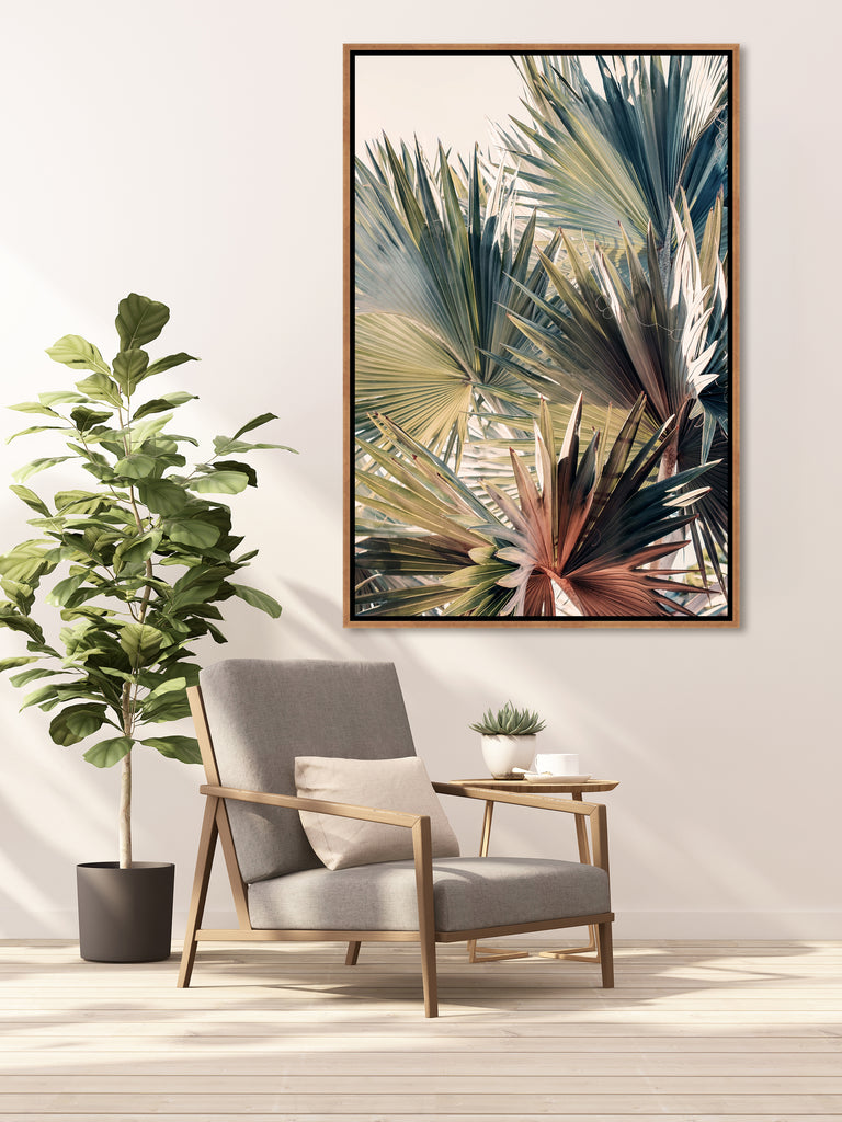 Pastel Palm III by Alicia Bock | stretched canvas wall art