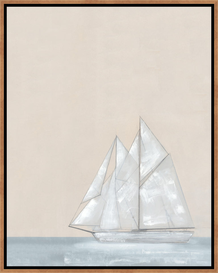 Setting Sail I by Barclay Butera | stretched canvas wall art