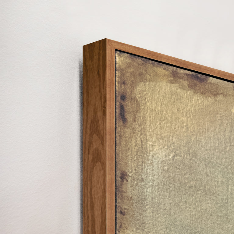 Corner Detail of Patina Horizon II by Barclay Butera | stretched canvas wall art