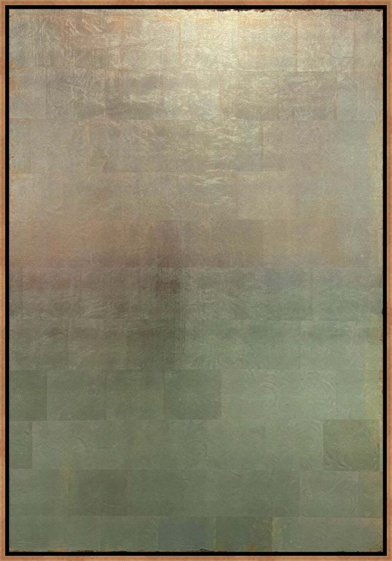 Patina Horizon IV by Barclay Butera | stretched canvas wall art