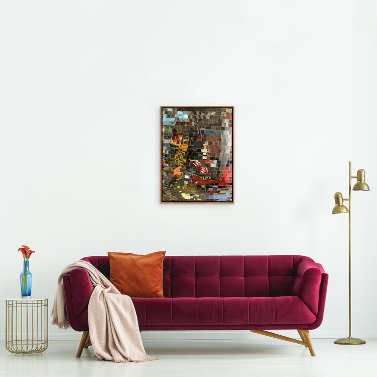 Shiny Disco Ball by Danielle Davis | stretched canvas wall art