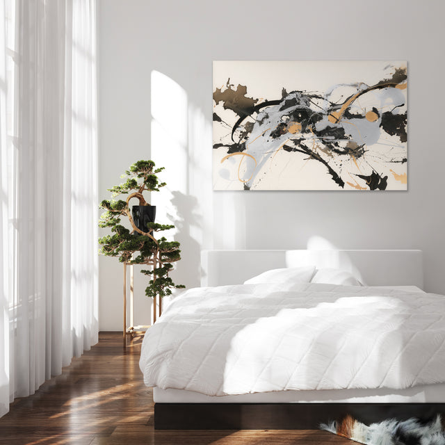 Golden Dance by D'Alessandro Leon | stretched canvas wall art