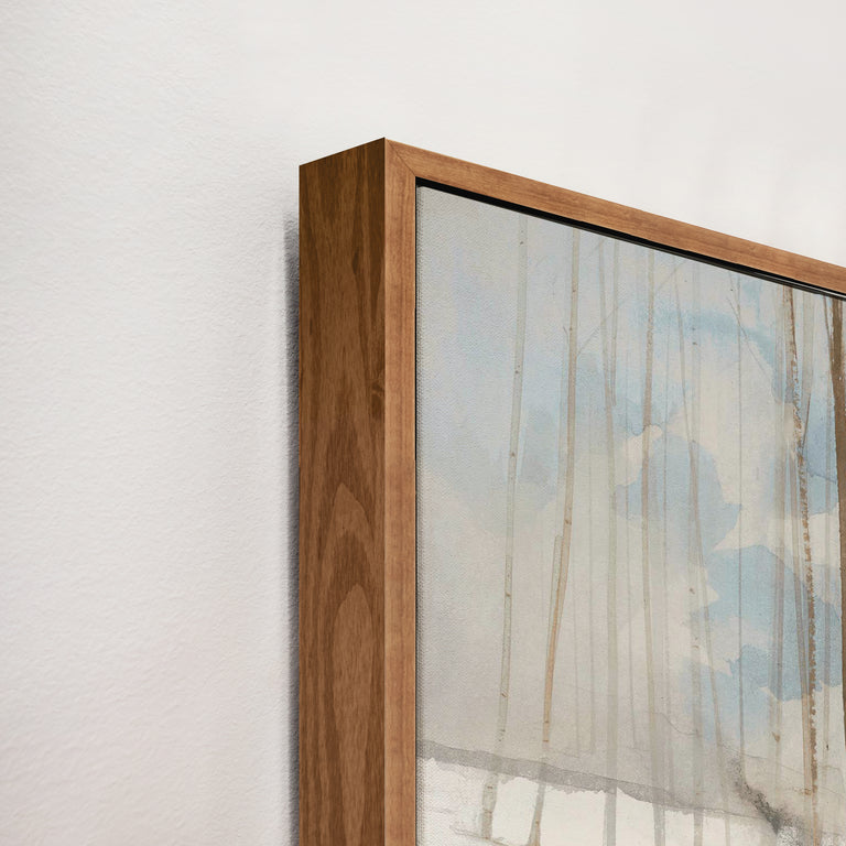 Corner Detail of Snow in Summer I by D’Alessandro Leon | stretched canvas wall art