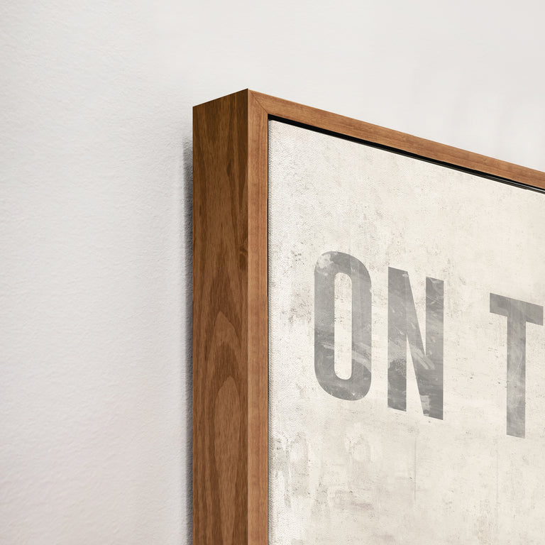 Corner Detail of On The Rocks by Eugene Fletcher | stretched canvas wall art