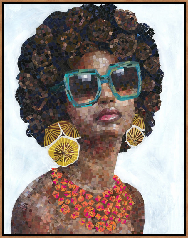 Glam It Up by Fern Cassidy | stretched canvas wall art
