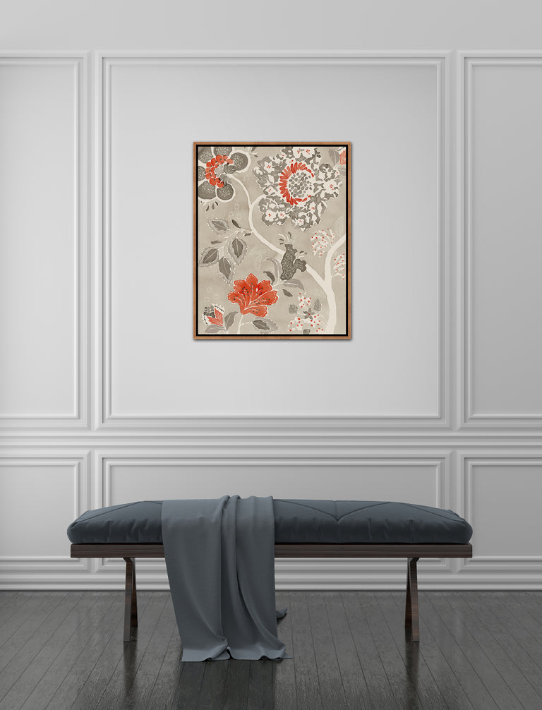 Decorative Nature-Weave by Kristine Hegre | stretched canvas wall art
