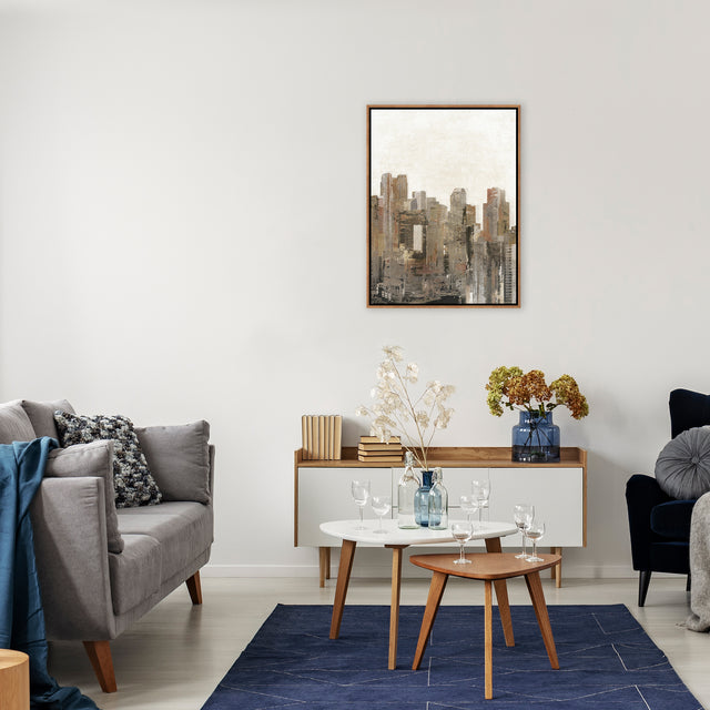 Metropolitan Mix - Dynamic by Mary Galloway | stretched canvas wall art