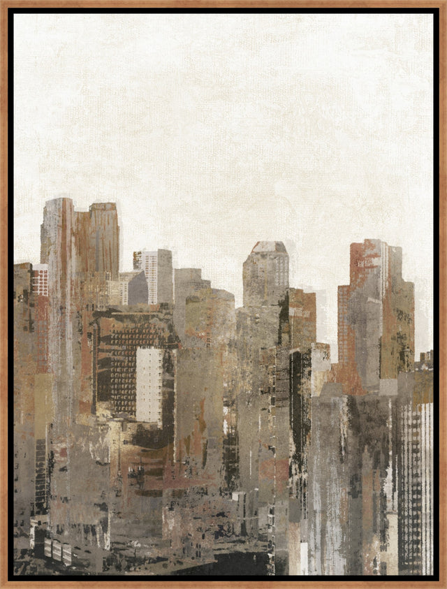 Metropolitan Mix - Dynamic by Mary Galloway | stretched canvas wall art