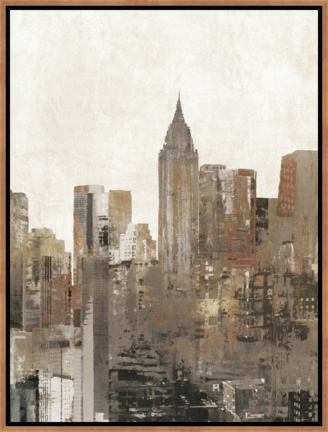 Metropolitan Mix - Iconic by Mary Galloway | stretched canvas wall art