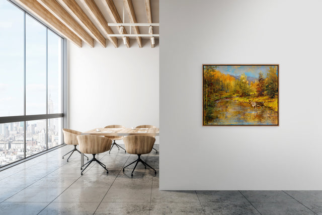 Magnificent Valley by Longo | stretched canvas wall art