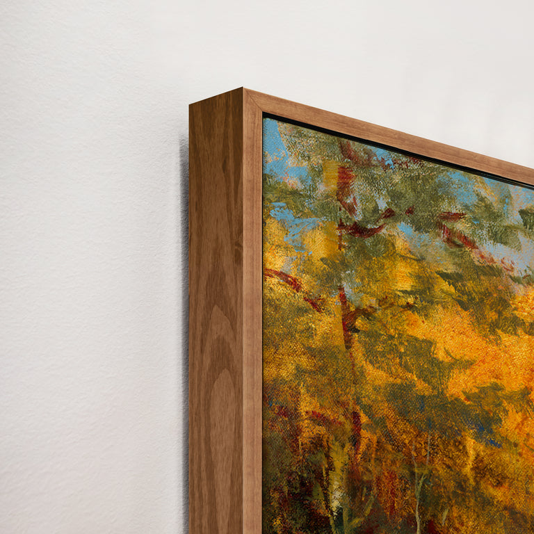 Corner Detail of Magnificent Valley by Longo | stretched canvas wall art