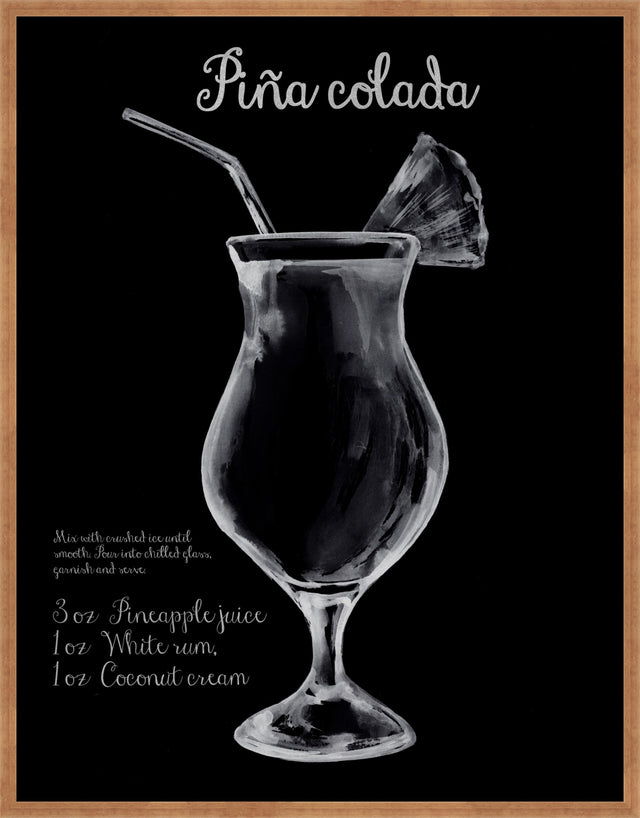 Cocktail Art Pina Colada by Guseul Park