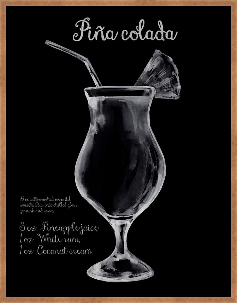 Cocktail Art Pina Colada by Guseul Park