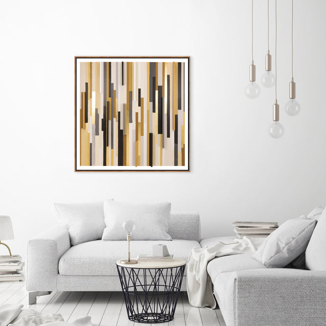 Golden Clue by Jean Kenna | stretched canvas wall art