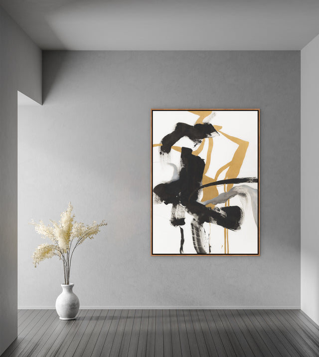 Golden Riff I by Jacob Lincoln | stretched canvas wall art