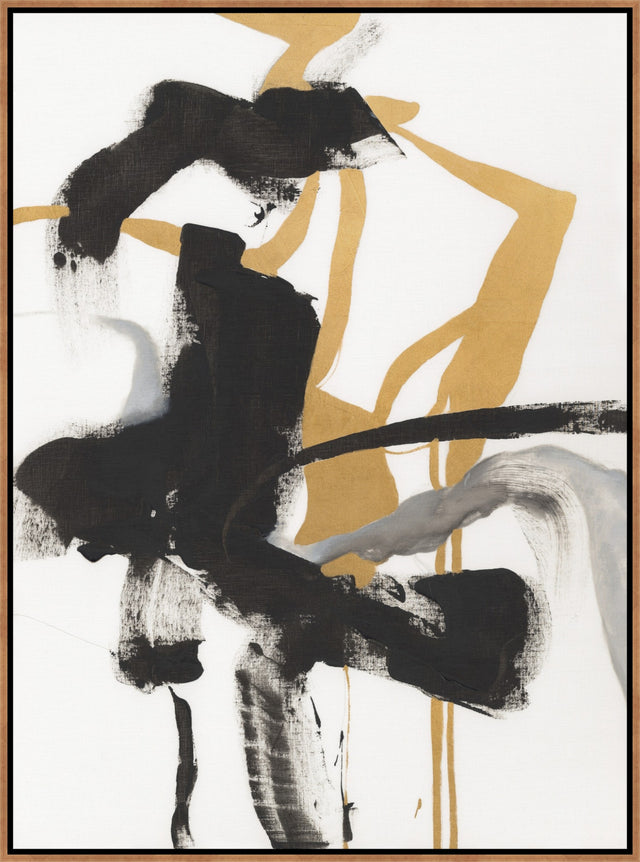 Golden Riff I by Jacob Lincoln | stretched canvas wall art
