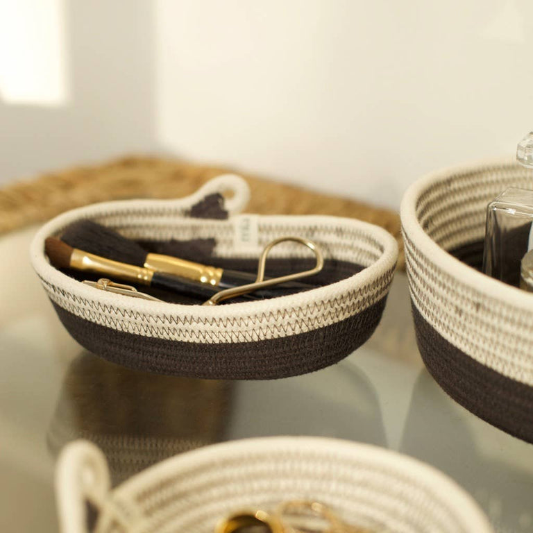 PETITE OVAL BASKET - FRUIT PASTILLES COZY HUES | ORGANIC SOUTH AFRICAN COTTON CRAFT