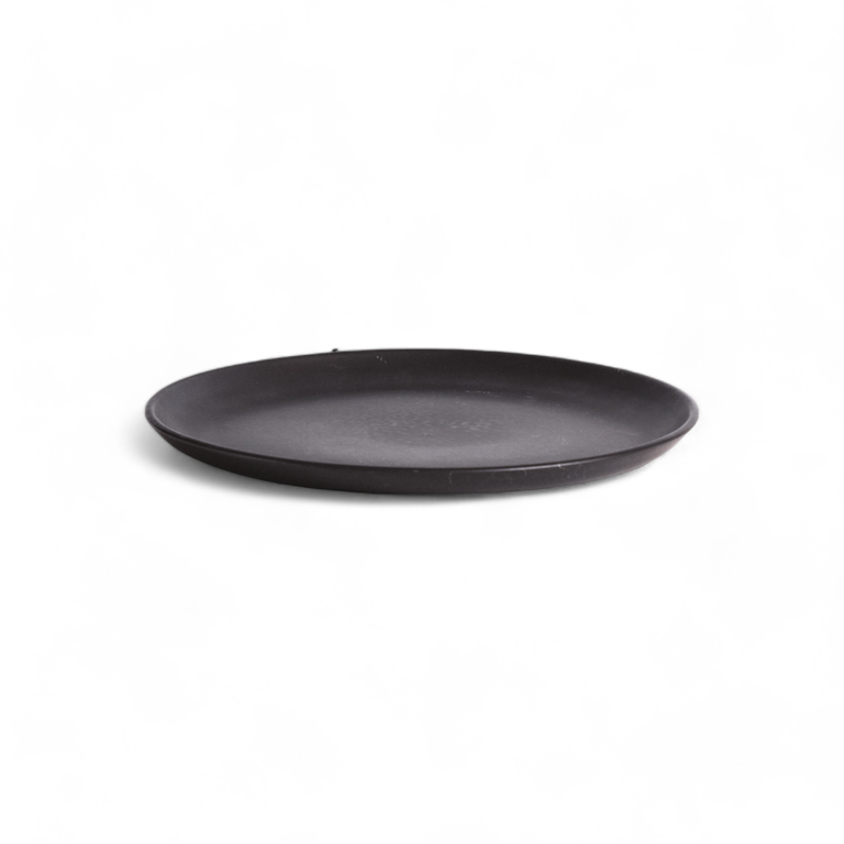 HANDMADE STONEWARE FLAT SALAD/DINNER PLATE | EDAN 9.4" | KITCHEN
