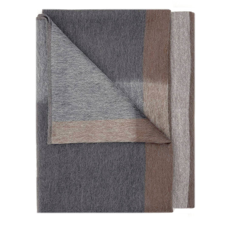 ALPACA THROW BLANKET • WOODLAND | THROWS