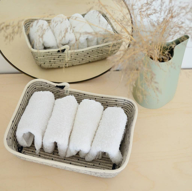 RECTANGULAR BASKET S - AFRI-SCANDI | ORGANIC SOUTH AFRICAN COTTON CRAFT