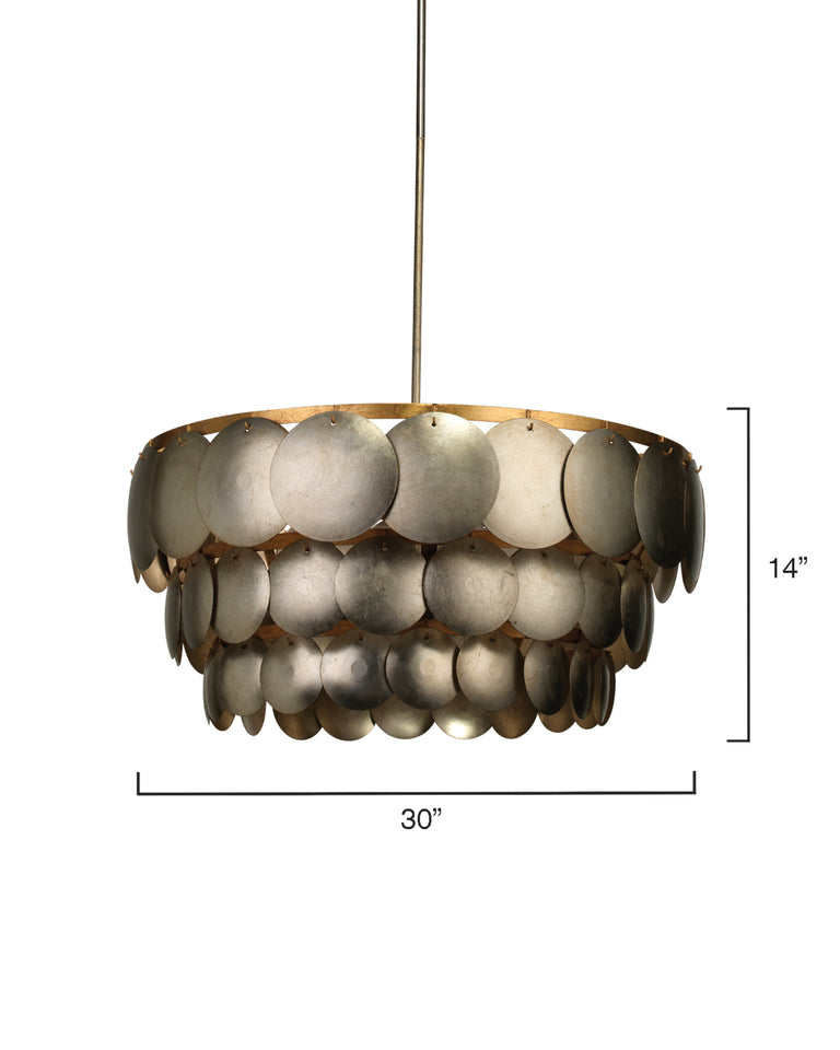 CALYPSO THREE TIER CHANDELIER