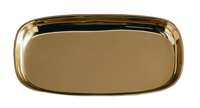 AURUM LONG BRASS TRAY | DECORATIVE OBJECTS | CATCHALLS