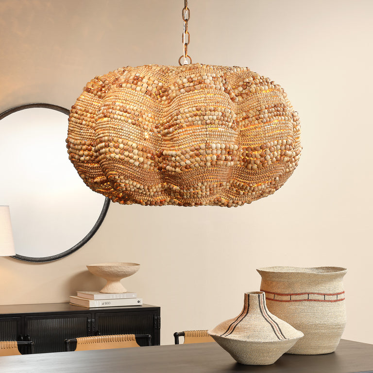 CLAMSHELL CHANDELIER