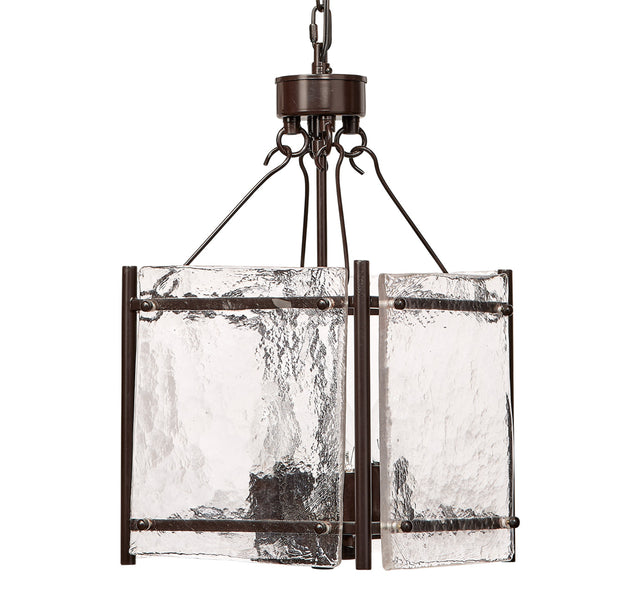 GLENN SMALL SQUARE CHANDELIER