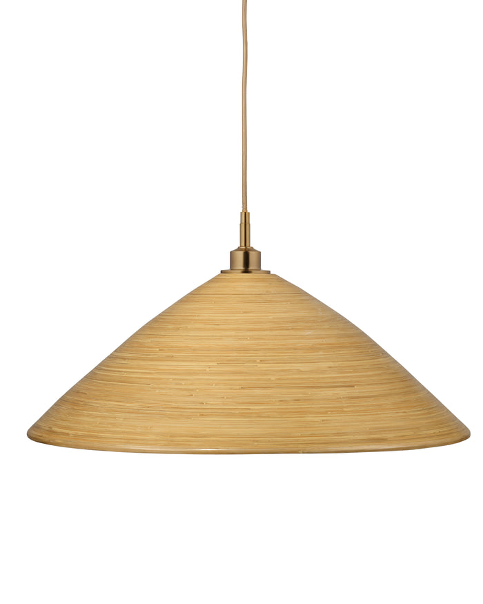 SPUN PENDANT, LARGE BAMBOO