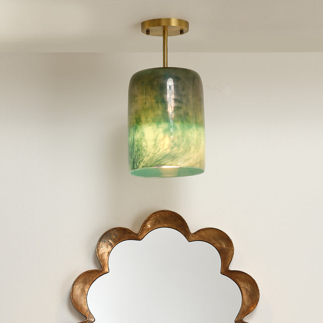 VAPOR SEMI FLUSH MOUNT