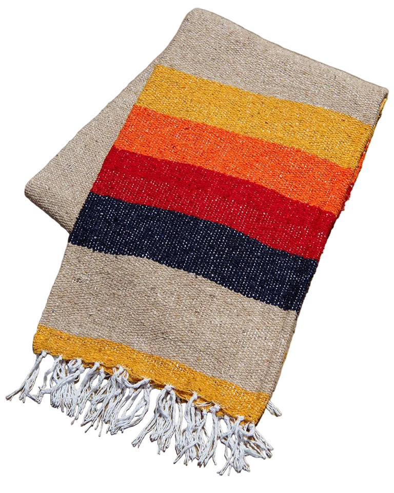 VINTAGE DESERT THROW BLANKET | MODERN MEXICAN TEXTILES
